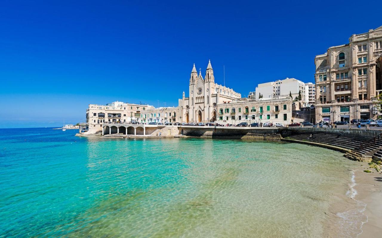 Charming Apartment In The Heart Of St. Julians St. Julian's Exterior foto
